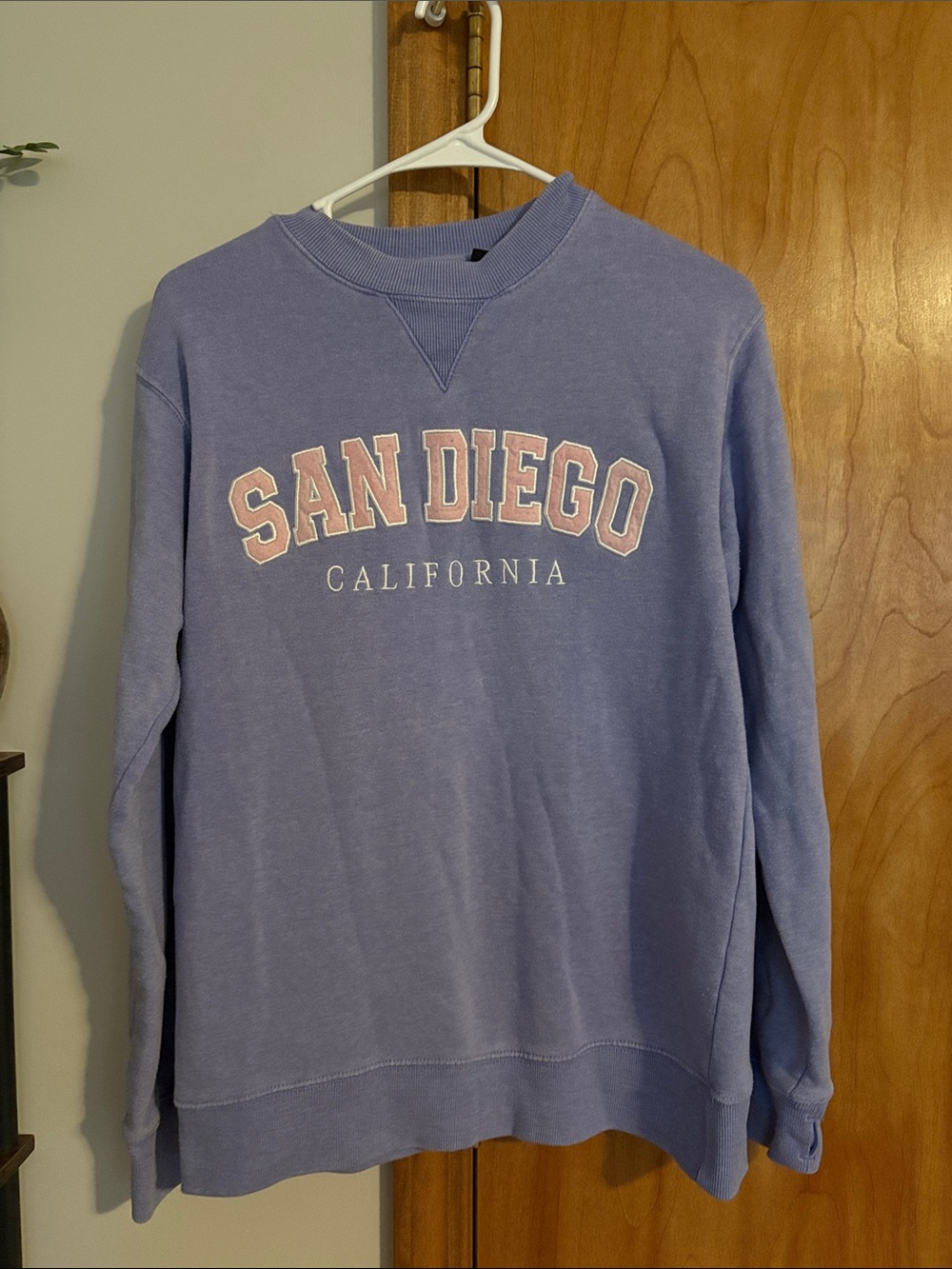 Lavender San Diego Crewneck Sweatshirt - Classic Pullover